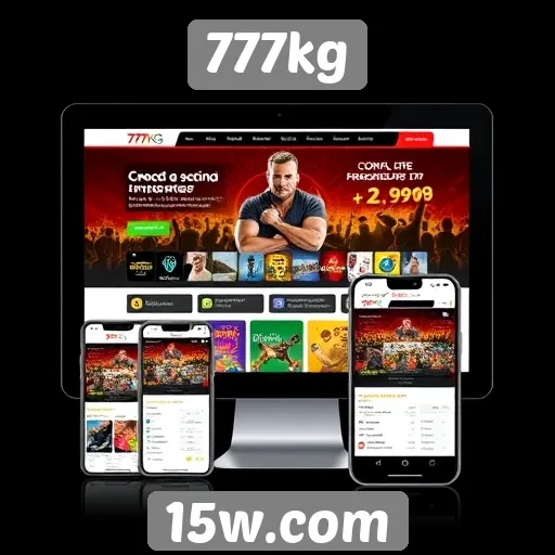Acessibilidade do site 777kg em dispositivos móveis